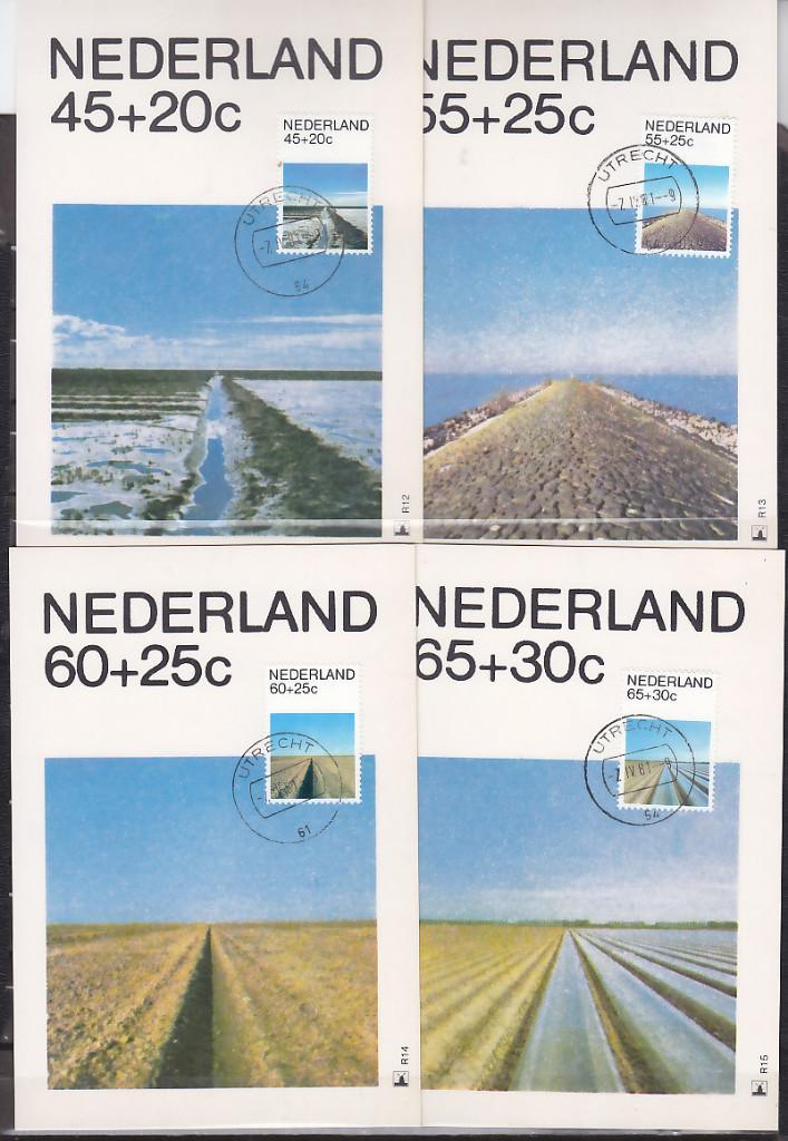 Maximum kaarten uitgave Zaanstad nr. 12-15, Ophalen of Verzenden, Briefkaart