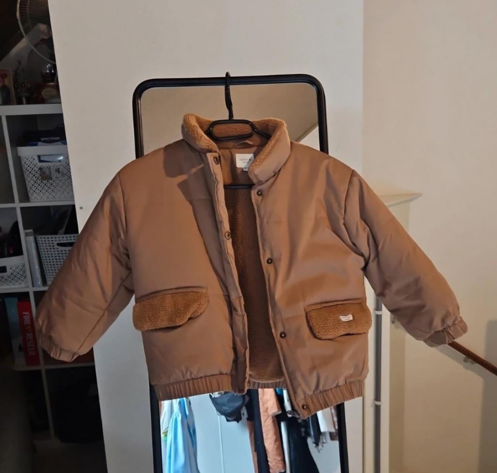 Donsje Amsterdam pufferjack unisex 6/7 jaar, Kinderen en Baby's, Ophalen of Verzenden, Donsje Amsterdam, Jongen of Meisje, Jas