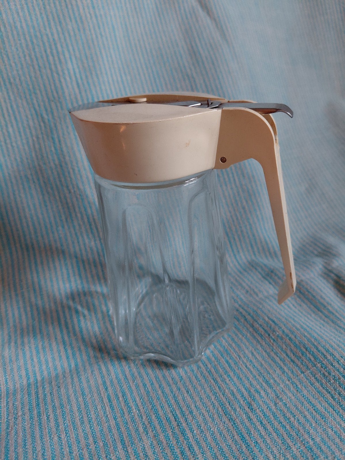 Vintage glazen suikerpot van Stoha, Antiek en Kunst, Antiek | Keukenbenodigdheden, Ophalen of Verzenden