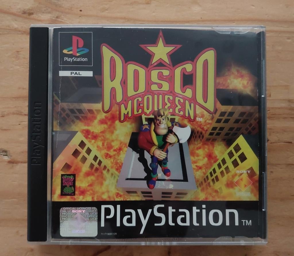 Rosco McQueen PS1 Playstation 1, Avontuur en Actie, 1 speler, Eén computer, Ophalen of Verzenden