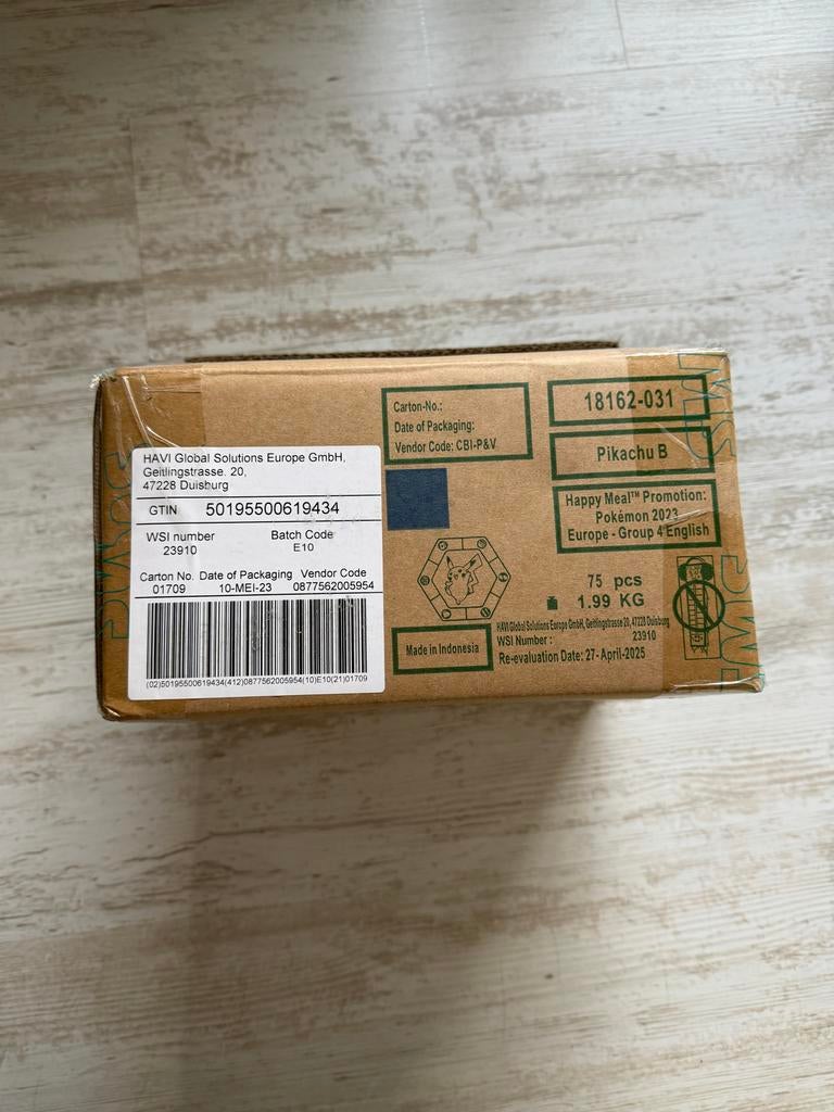 Pokémon McDonalds 2023 Match Battle Booster Packs, Ophalen of Verzenden, Nieuw, Booster