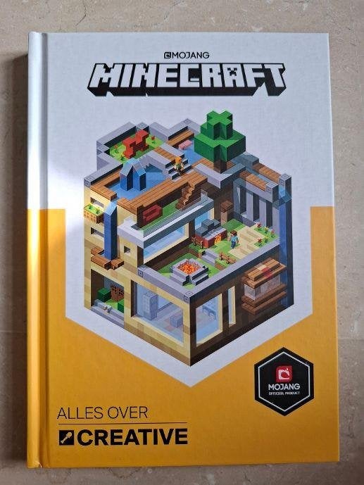Minecraft, alles over Creative, Ophalen of Verzenden, Zo goed als nieuw, Fictie algemeen