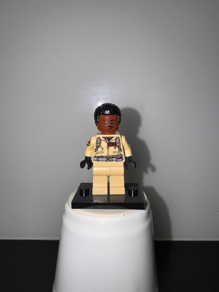 Lego minifig Ghostbusters gb014b  Winston Zeddemore, Ophalen of Verzenden, Zo goed als nieuw