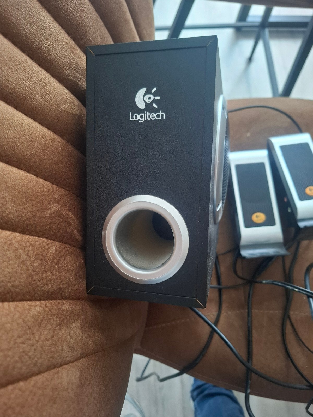 logitec luidsprekerset computer, Computers en Software, Pc speakers, Ophalen