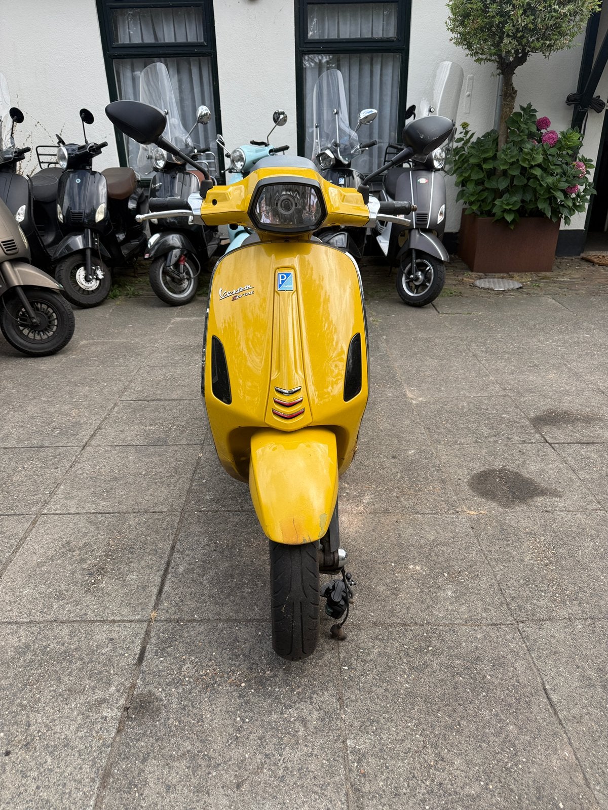Vespa Sprint 25km 2014 schade loop sloop, Ophalen, Gebruikt, Overige modellen, Benzine