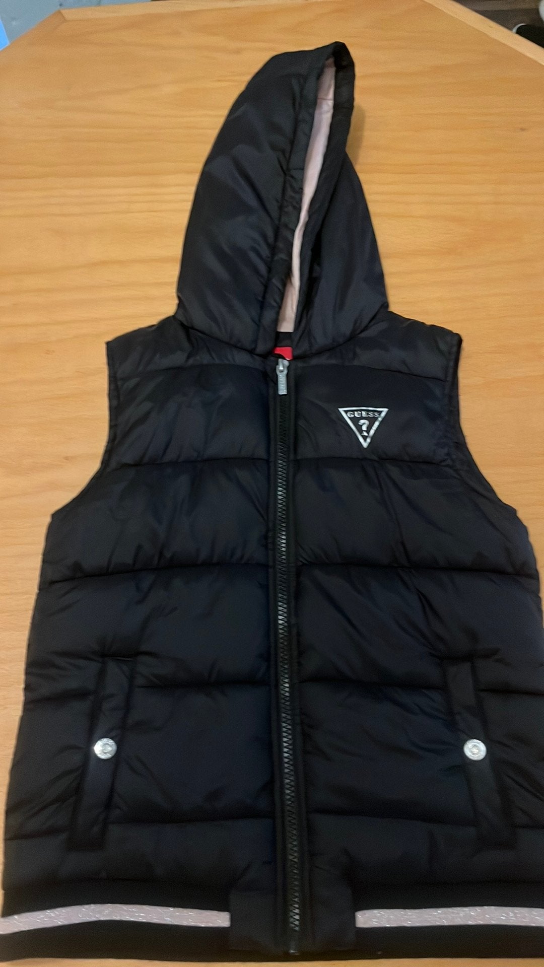 Guess bodywarmer kids maat 10, Ophalen, Zo goed als nieuw, Meisje, Jas