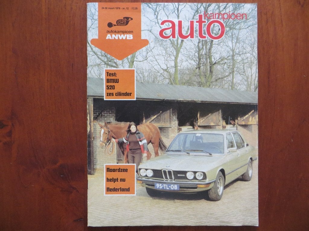 Autokampioen 12 1978 BMW 520 6-cil., Renault 4 GTL, Ophalen of Verzenden, Nieuw, BMW