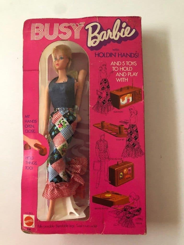barbie busy met grijphandjes, Verzenden, Nieuw, Pop