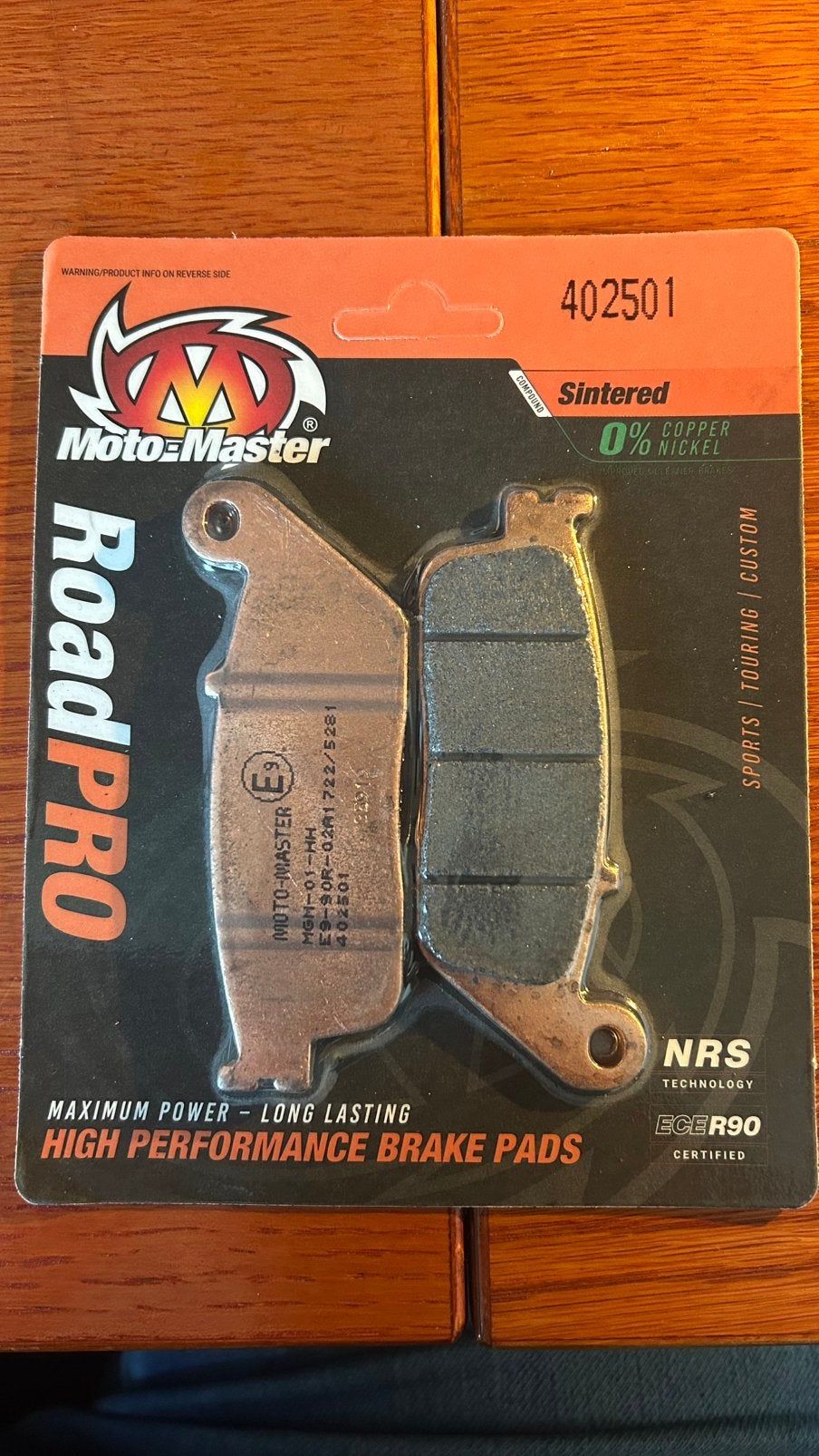 Motomaster remblokken voor Honda CB600, Motoren, Ophalen of Verzenden, Nieuw