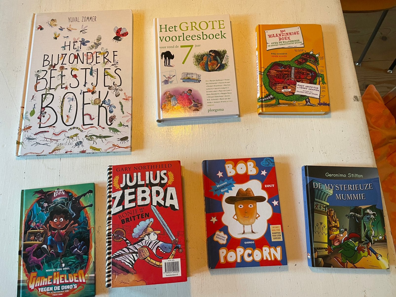 7 leuke kinderboeken– 7-10 j Ook los te koop, Ophalen of Verzenden, Zo goed als nieuw, Fictie algemeen