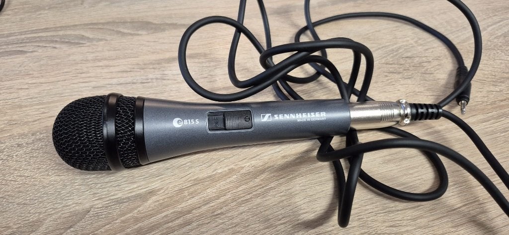Sennheiser microfoon E 815 S, Ophalen of Verzenden, Gebruikt, Zangmicrofoon