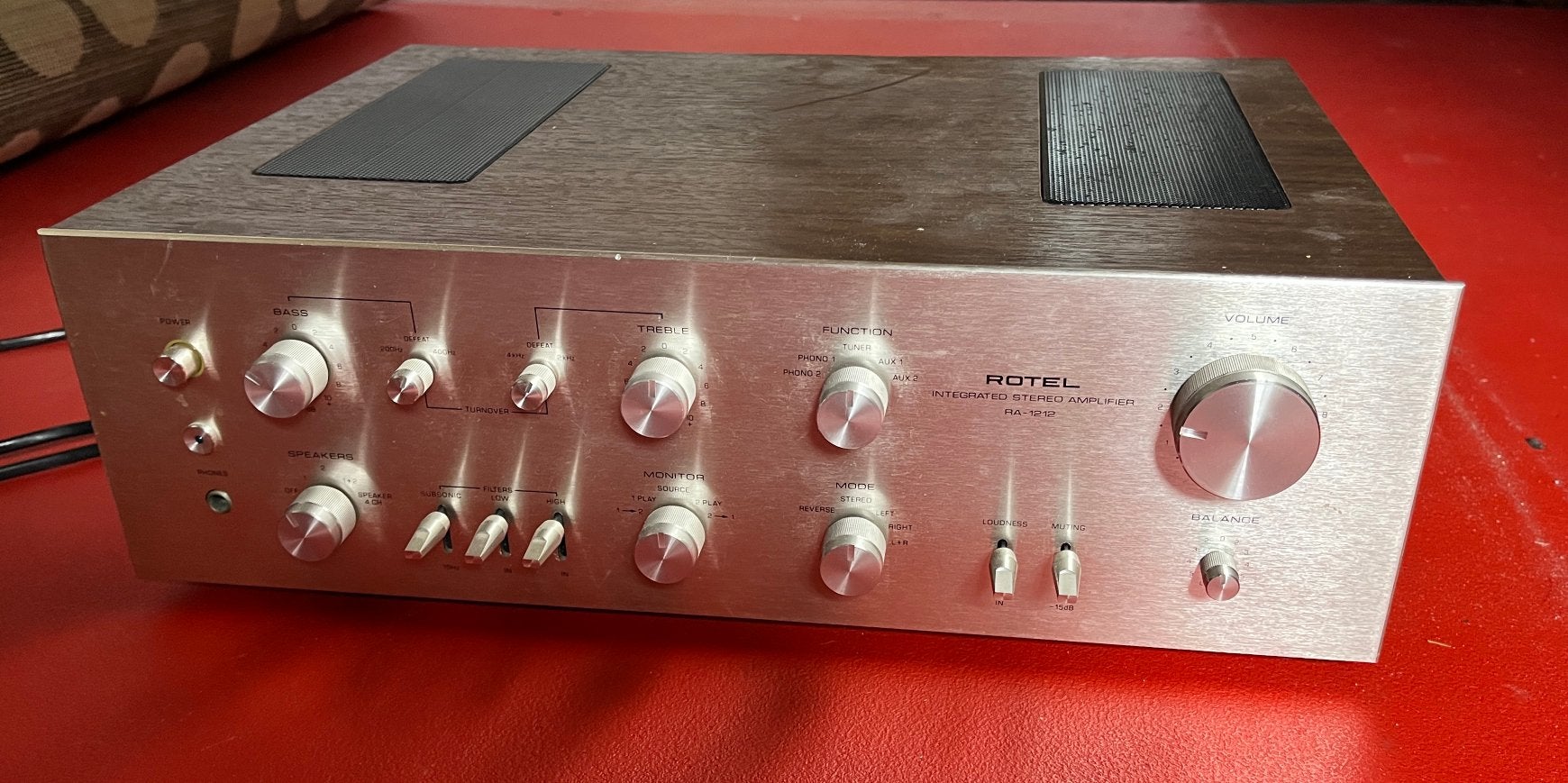 Rotel RA 1212, Audio, Tv en Foto, Versterkers en Receivers, Ophalen, 120 watt of meer, Overige merken
