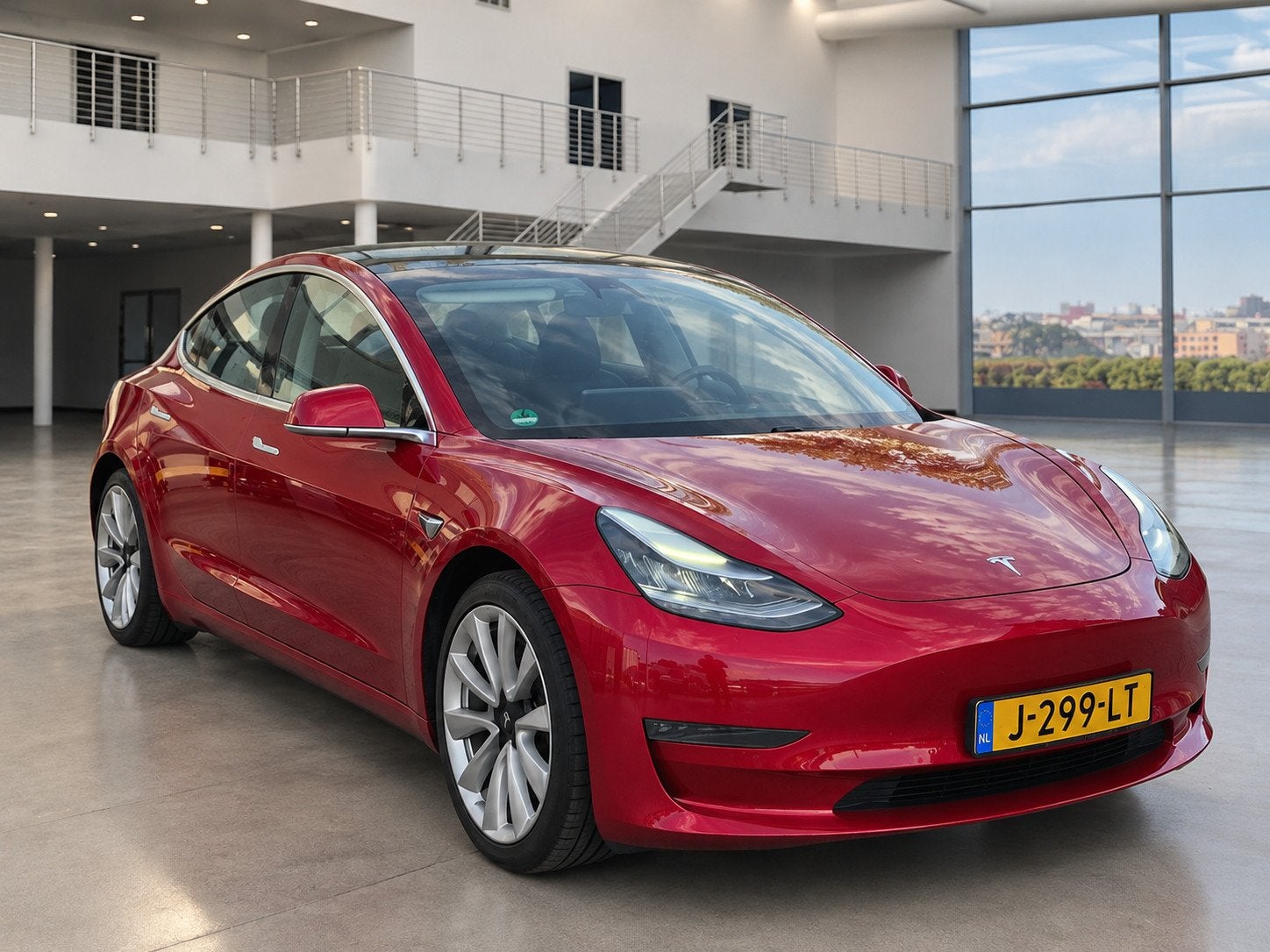 Tesla Model 3 Long Range AWD 75 kWh| soh 87%, Auto's, Automaat, 530 km, 84 €/maand, Te koop