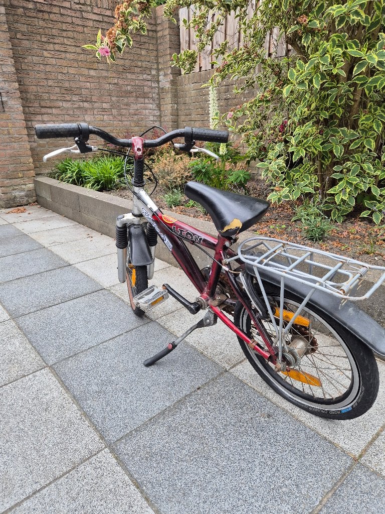 kinderfiets 16 inch, Ophalen, Gebruikt, Terugtraprem, 16 tot 20 inch