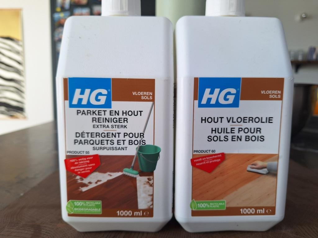 HG parket houtreiniger, Huis en Inrichting, Schoonmaakartikelen, Ophalen of Verzenden, Schoonmaakmiddel