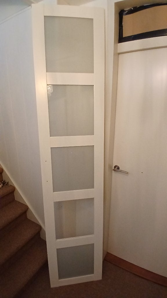 Kastdeur IKEA BERGSBO met ontbrekend ruitje, Ophalen, Minder dan 50 cm, 200 cm of meer, Zo goed als nieuw