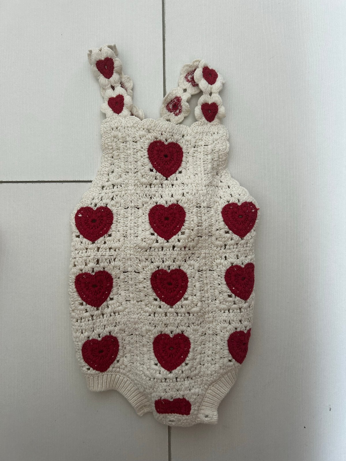 Zara viral crochet boxpakje met Benetton vestje, mt 62, Ophalen, Nieuw, Meisje, Setje