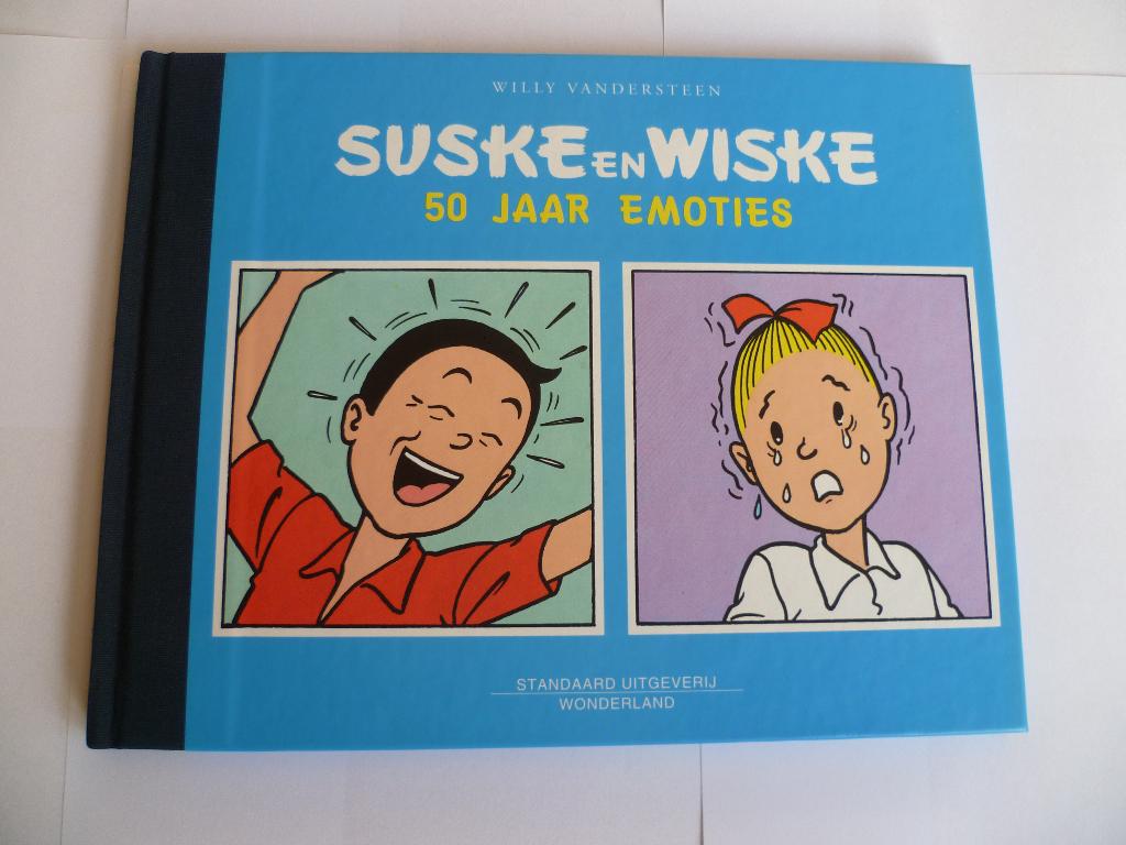 SUSKE EN WISKE OBLONGUITGAVE"50 JAAR EMOTIES"UIT 1995, Willy Vandersteen, Eén stripboek, Nieuw, Ophalen of Verzenden