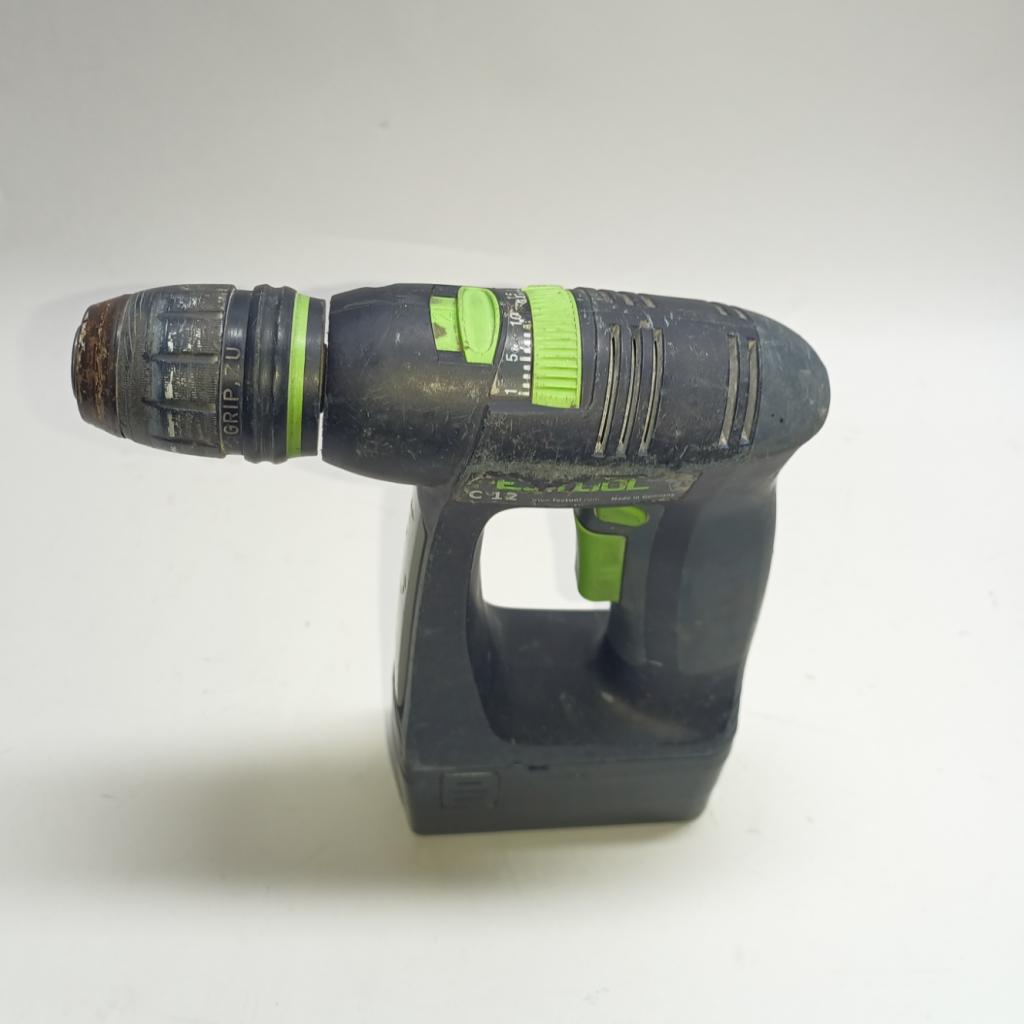 Festool C12 Accuboormachine | Incl accu, Festool, Zo goed als nieuw, Support@festool.com, Festool GmbH, Wertstraße 20, 
73240 Wendlingen
Germany