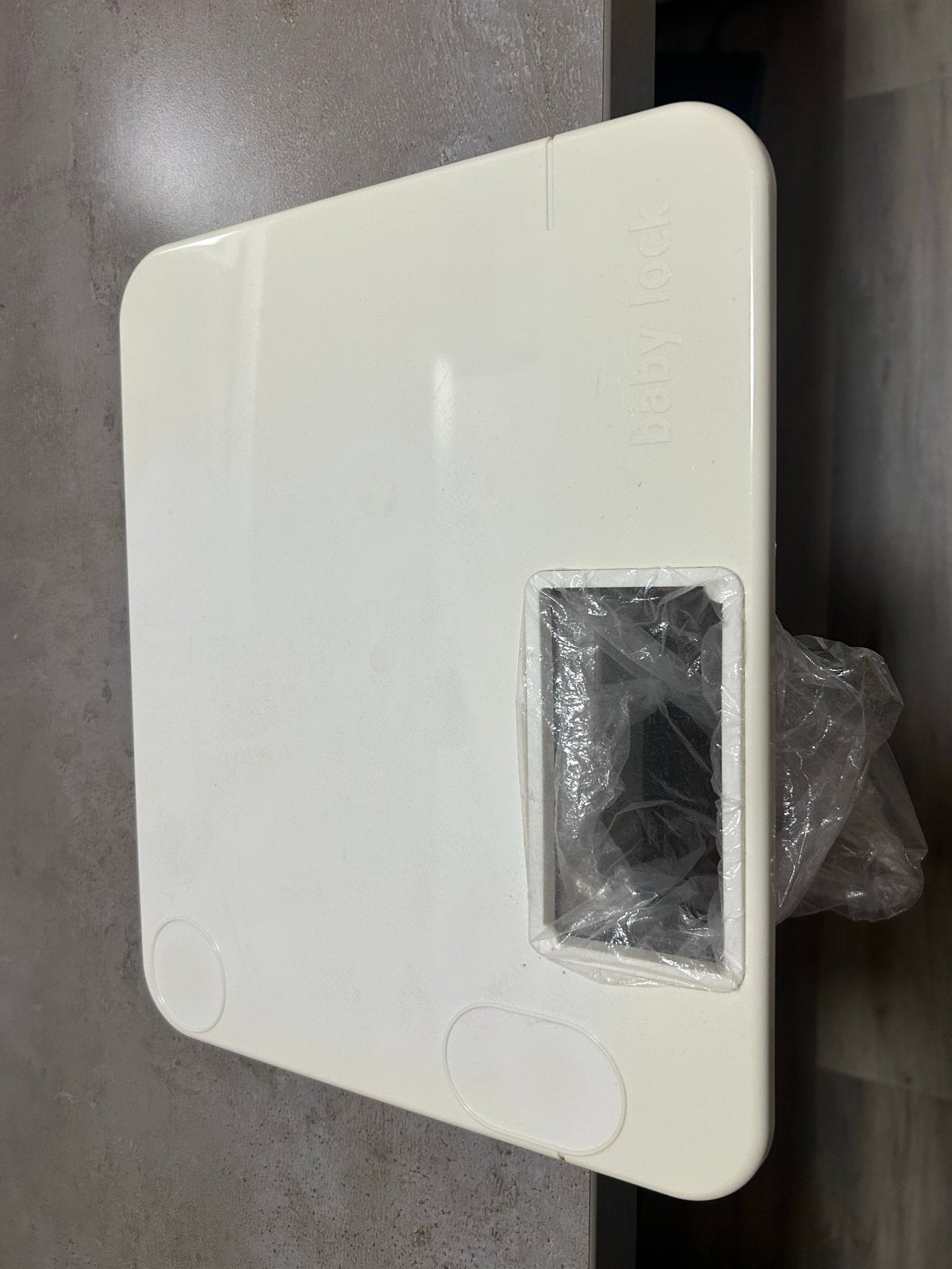 Afvalbakje voor Babylock lockmachines, Ophalen of Verzenden, Gebruikt, Toebehoren, Overige merken