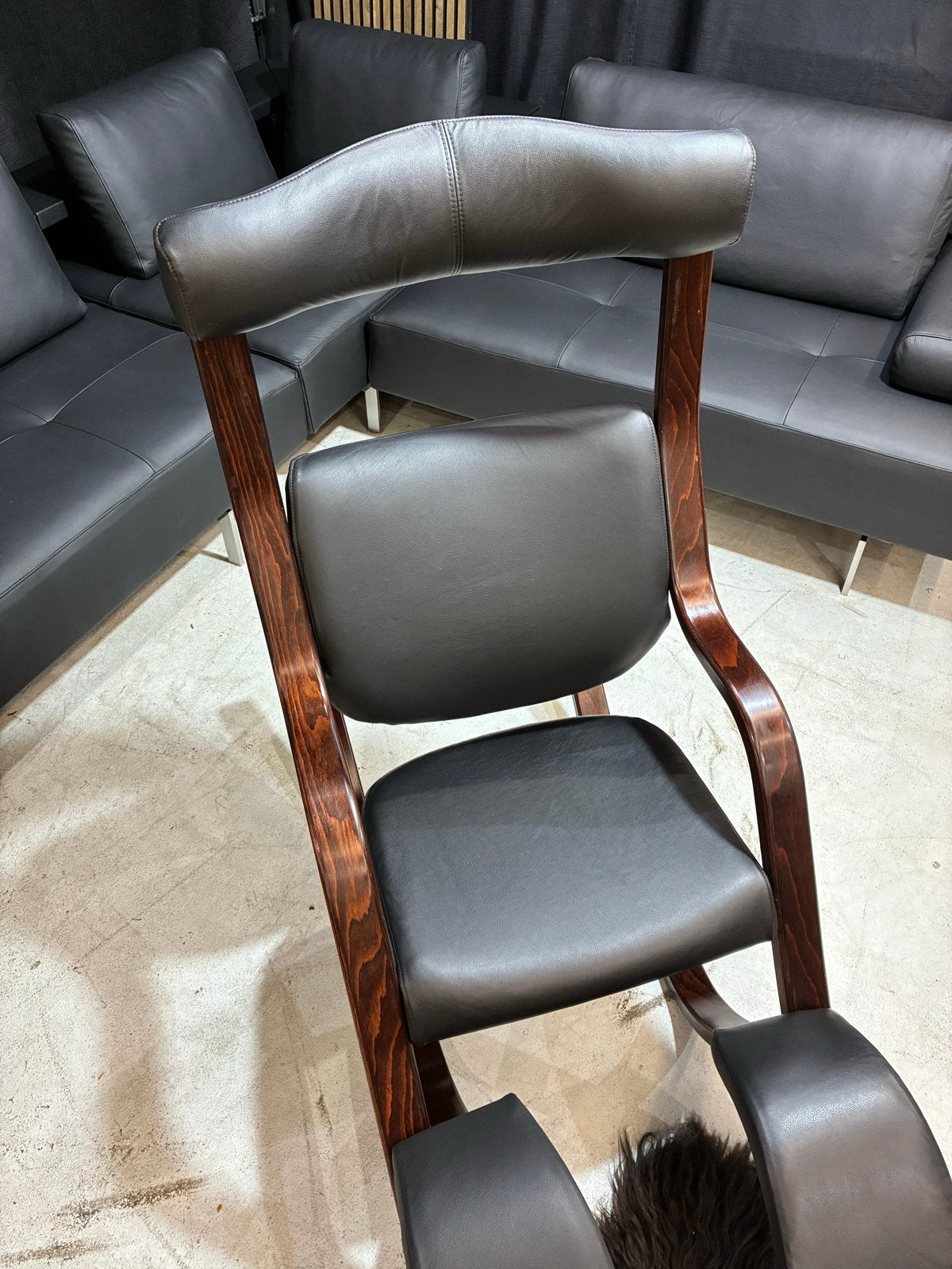 Stokke Varier Balans Kneel Stoel - Ergonomisch Design, Huis en Inrichting, Stoelen, Ophalen, ., Zwart, Zo goed als nieuw