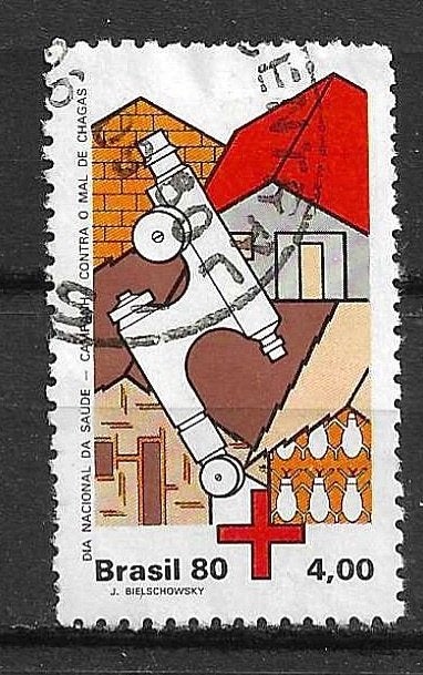 BRAZILIE 1980, Ophalen of Verzenden, Gestempeld, Zuid-Amerika