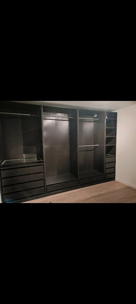 Ikea pax kast zwart., Ophalen, 50 tot 100 cm, Zo goed als nieuw, 50 tot 75 cm