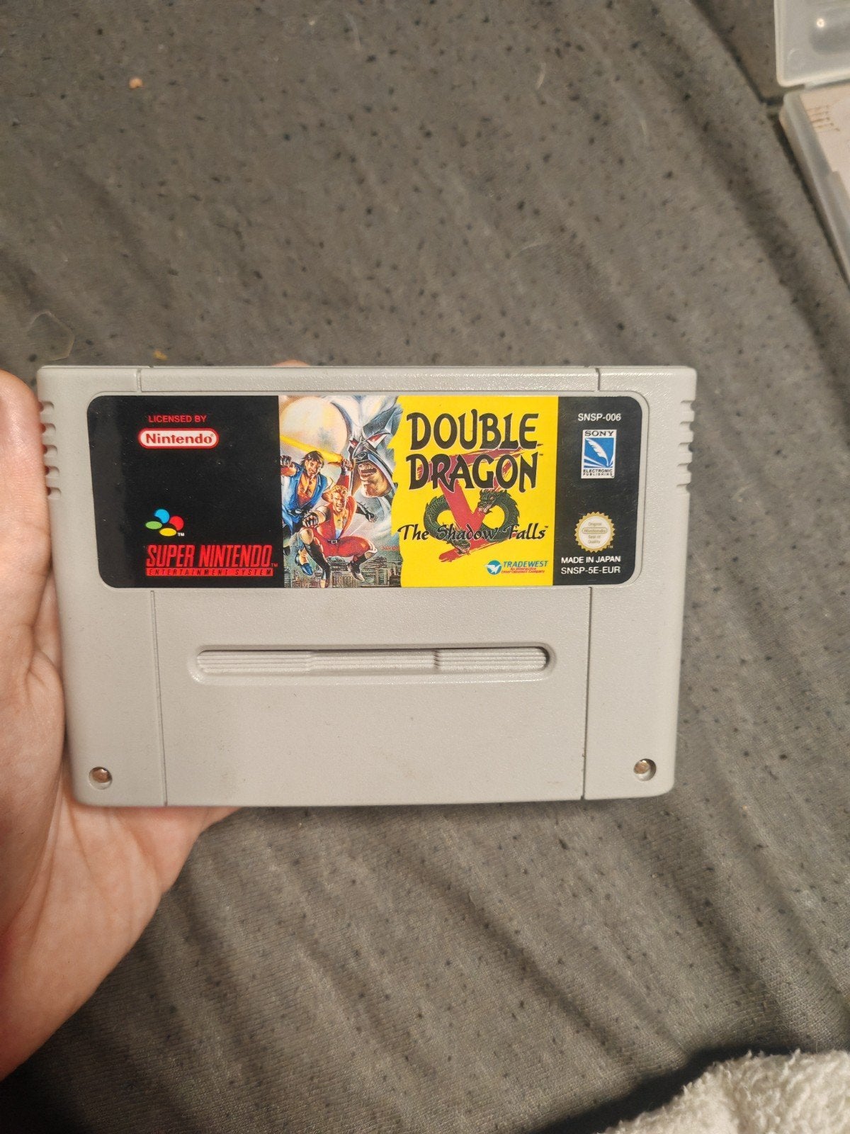 Double Dragon: The Shadow Falls SNES - Compleet in doos, Spelcomputers en Games, Ophalen, Gebruikt, Vechten, 2 spelers