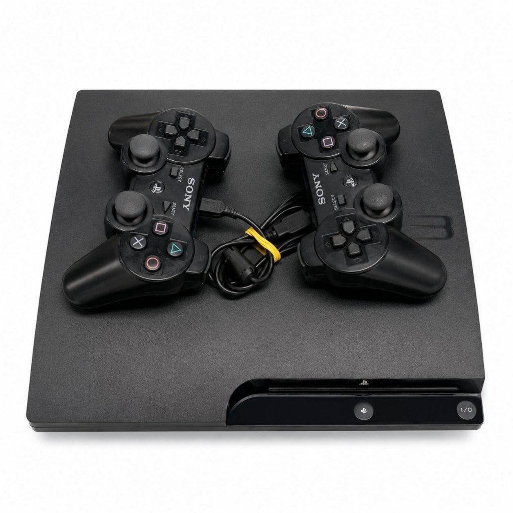 PlayStation 3 met 2 controllers | Nette staat € 129,99, ., Met 2 controllers, Ophalen of Verzenden, Zo goed als nieuw
