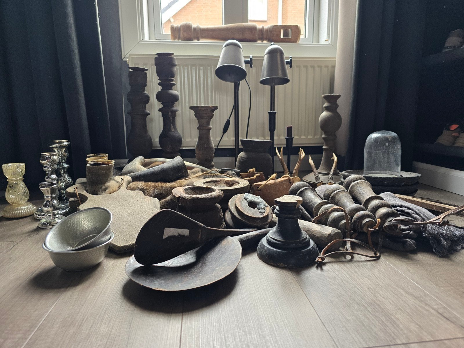 Grote collectie stoere, landelijke woondecoratie (o.a.Hoffz), Ophalen, Gebruikt, Landelijk