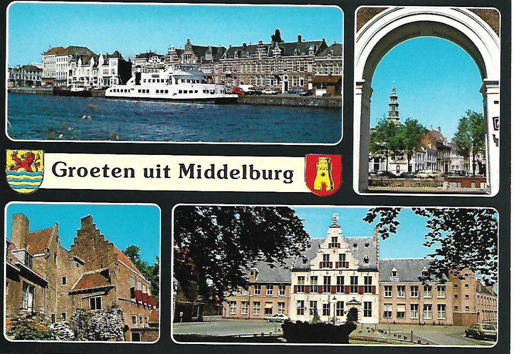 Middelburg- -4-luik., Verzenden, 1980 tot heden, Gelopen, Zeeland