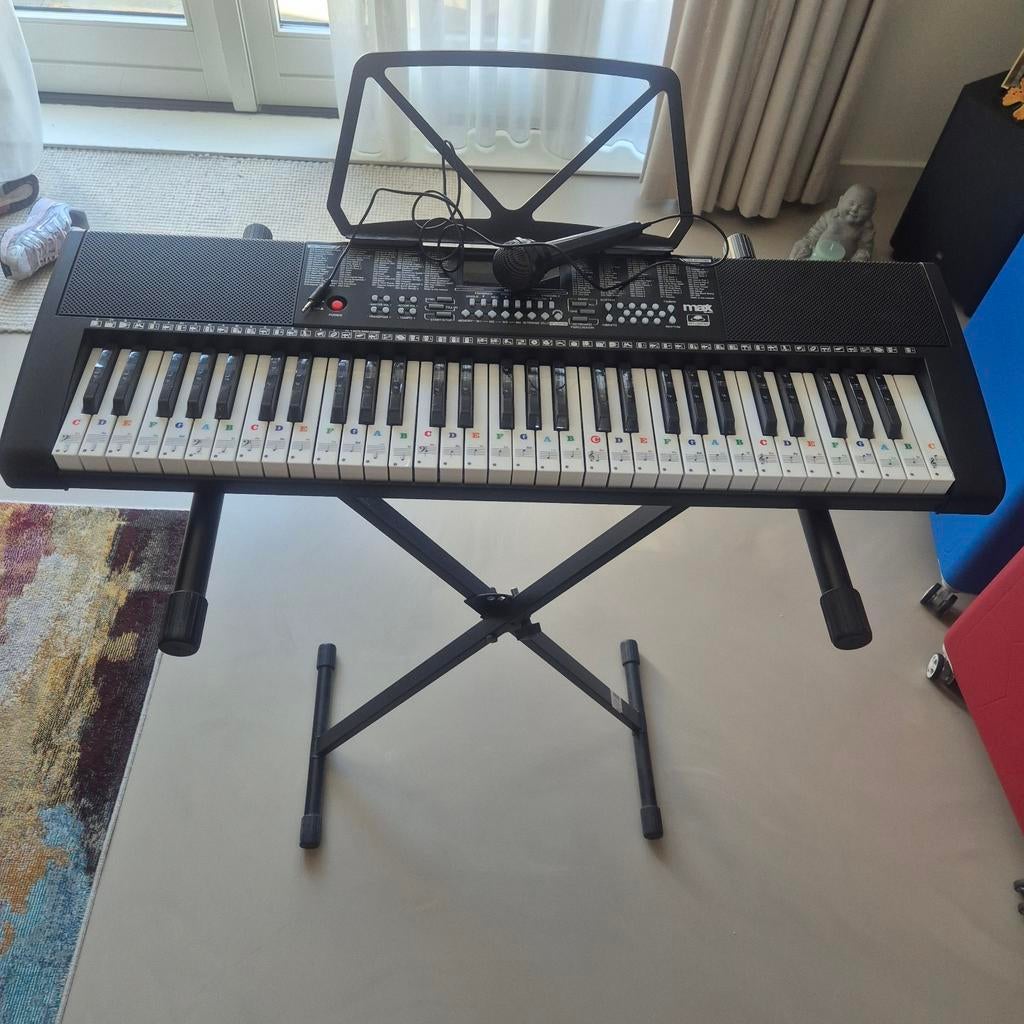 Keyboard Max Music 61 toetsen, Muziek en Instrumenten, Keyboards, Ophalen, Zo goed als nieuw, 61 toetsen, Overige merken