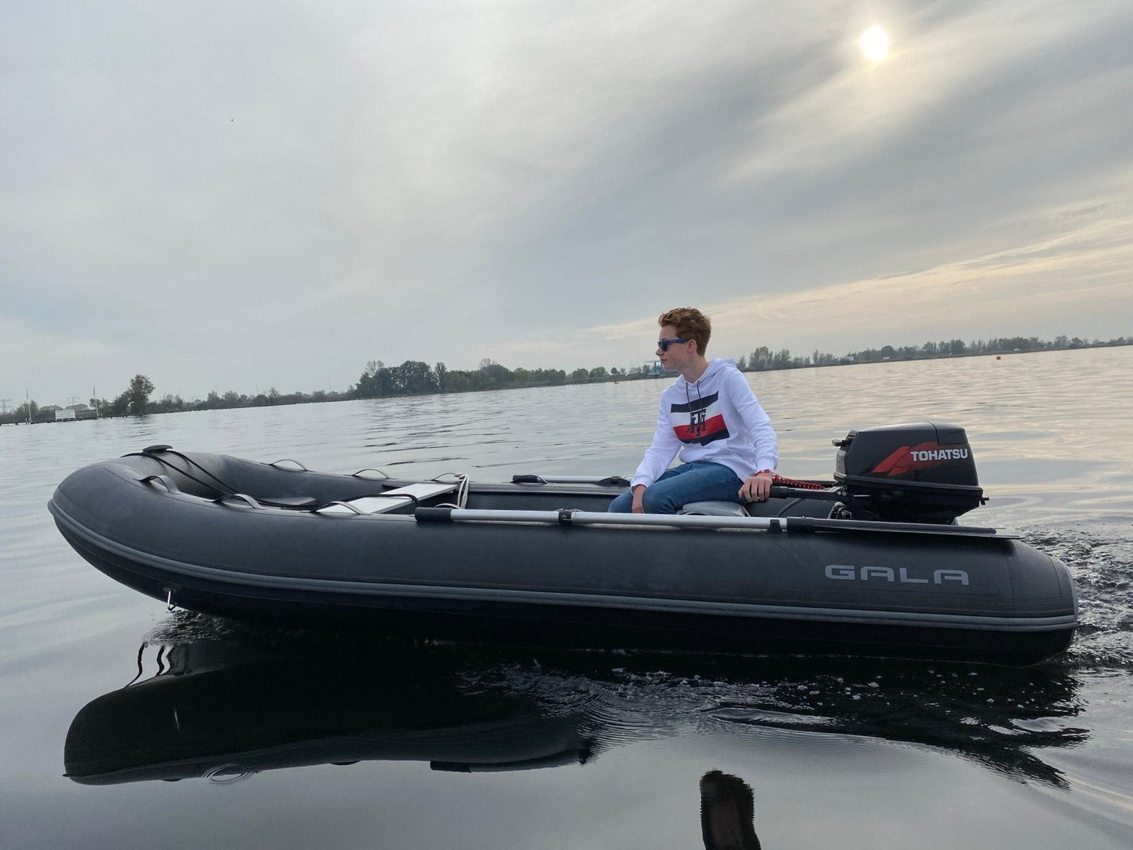 Gala Rib A360D - Robuuste Rib met aluminium bodem, Watersport en Boten, Rubberboten, Zo goed als nieuw, Gala, Aluminium, Afdekzeil