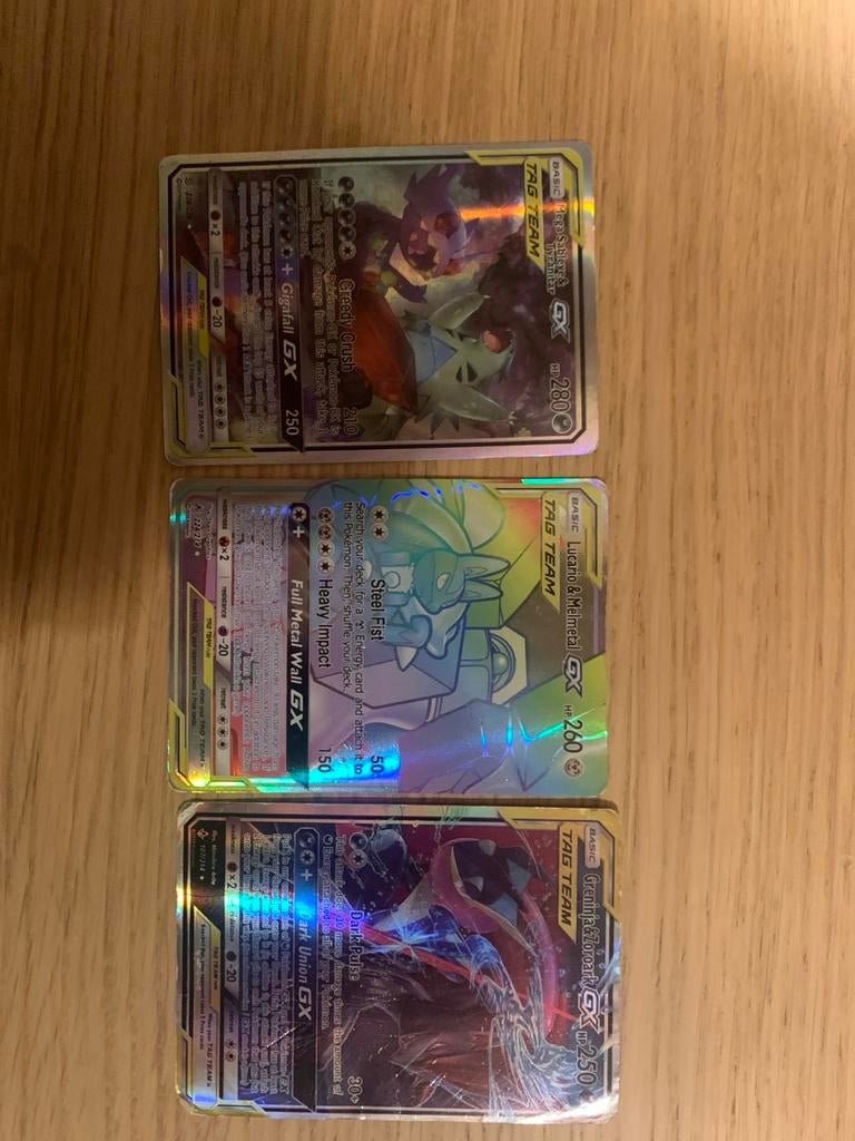 Pokémon GX Tag Team Kaarten - Full Art Collectie, Ophalen, Zo goed als nieuw