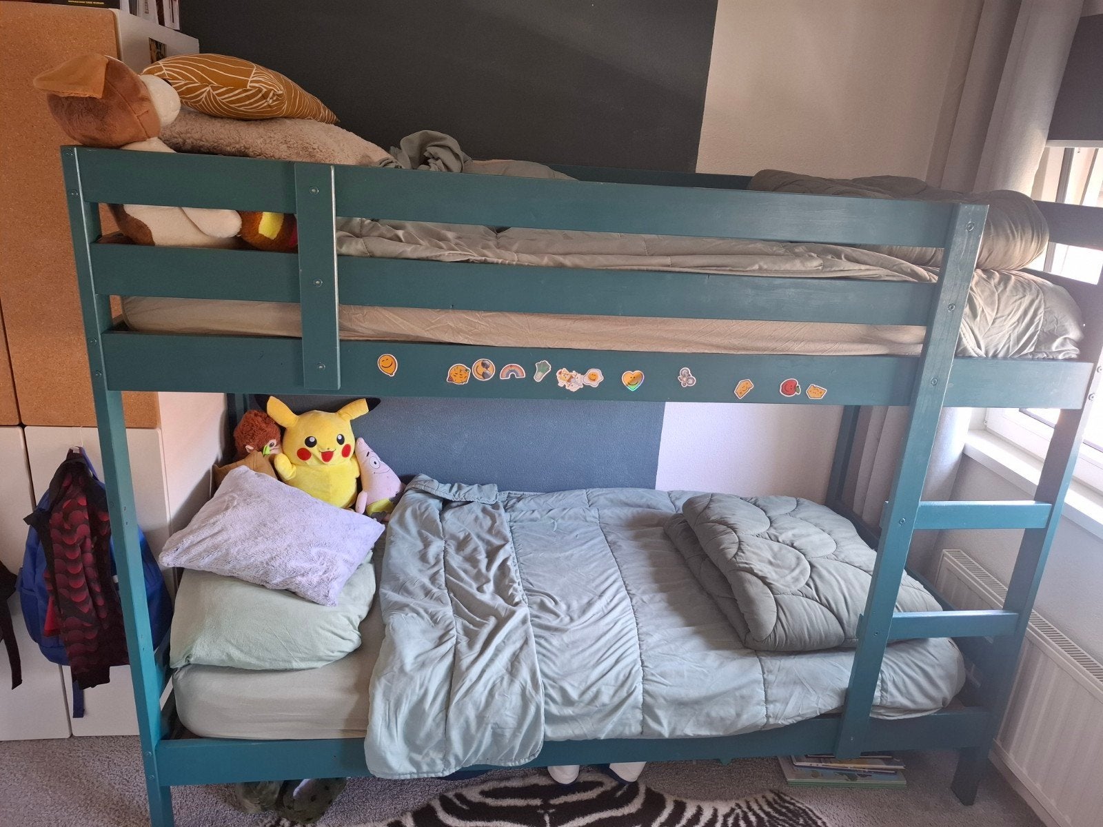 Stapelbed gratis af te halen!, Ophalen, Gebruikt, 90 cm, Eenpersoons
