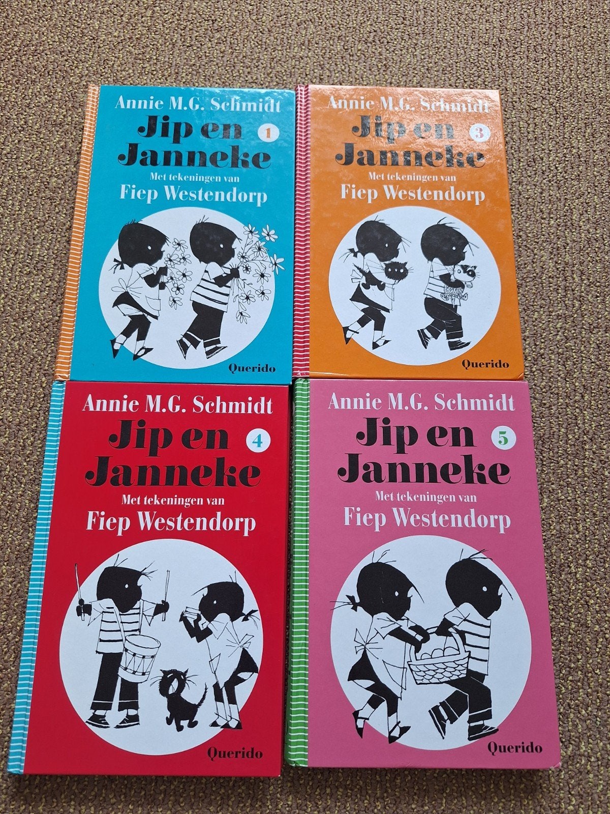 Jip en Janneke boekenreeks - Annie M.G. Schmidt, Ophalen of Verzenden, Zo goed als nieuw, Annie M.G. Schmidt, Sprookjes