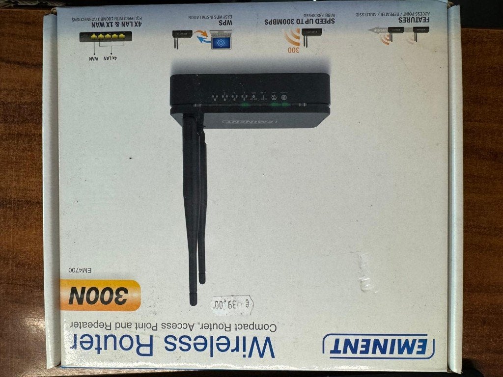 router, Ophalen of Verzenden, Nieuw, Router, Eminent