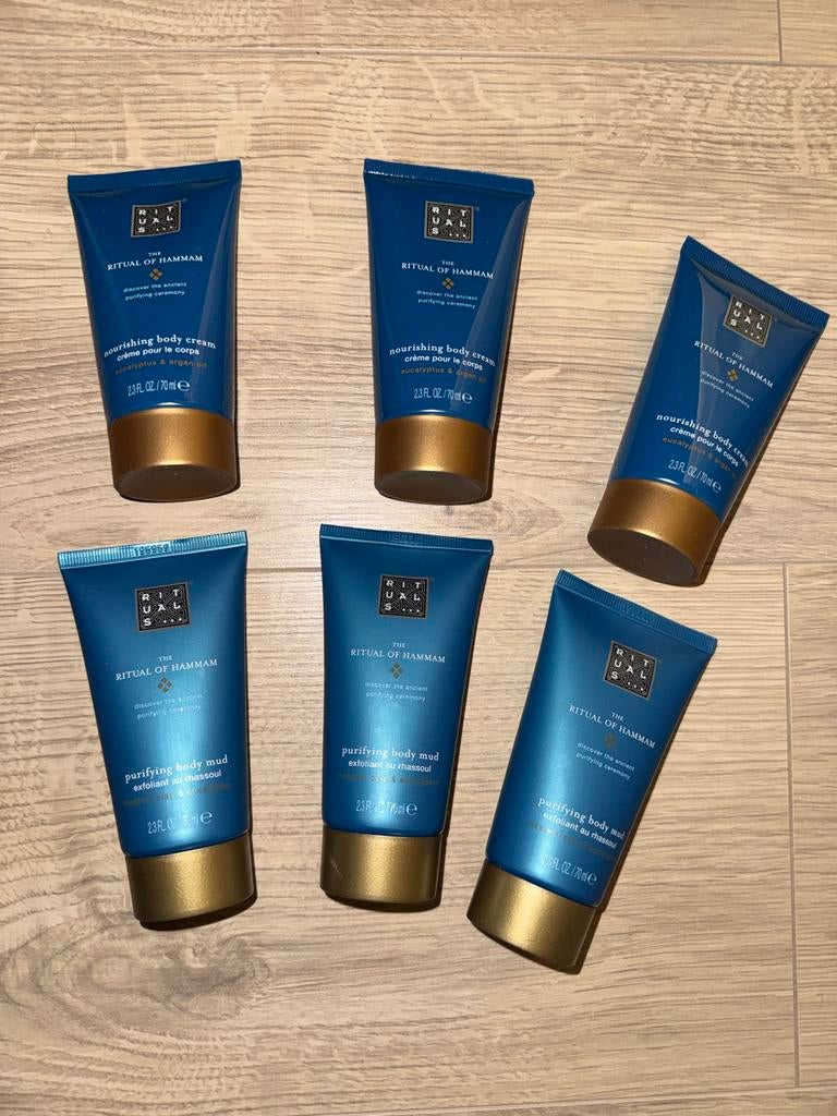 Rituals The Ritual of Hammam Body Crème & Modder, Ophalen of Verzenden, Zo goed als nieuw, Bodylotion, Crème of Olie