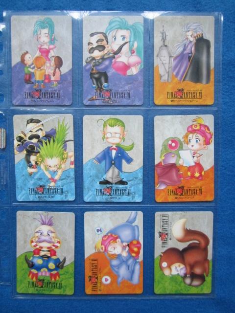 Collector Cards Final Fantasy 6 VI of Tactics, Ophalen of Verzenden