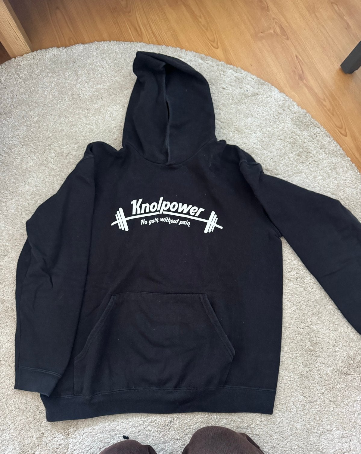 Eerste Knolpower hoodie maat M, Ophalen of Verzenden, Gedragen, Maat 48/50 (M), Zwart