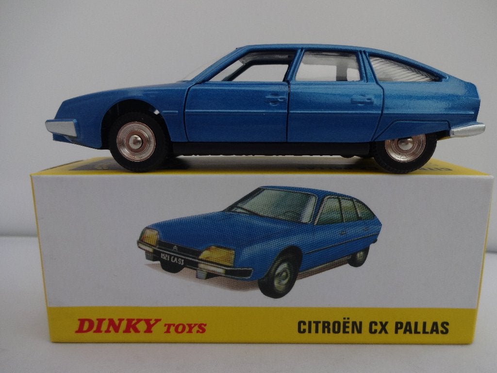 Citroen CX Pallas blauw nr: 11455 van Dinky Toys 1:43, Ophalen of Verzenden, Nieuw, Auto, Dinky Toys