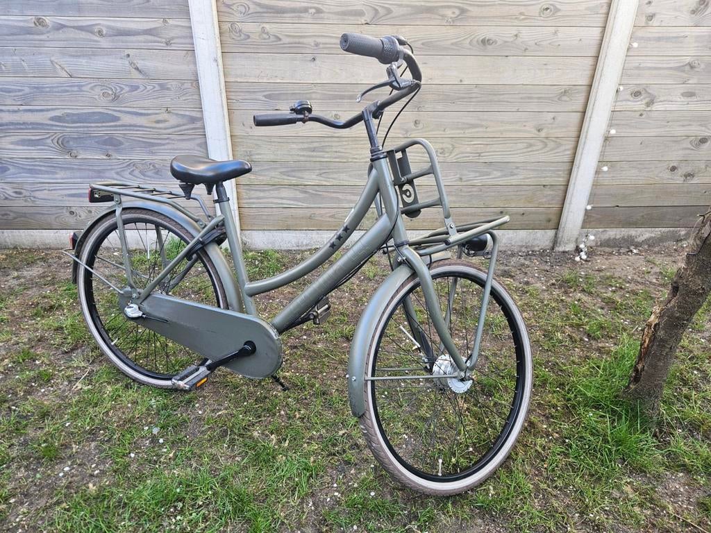 Stevige Cortina transportfiets met voordrager - Gebruikt, Ophalen, Gebruikt, 20 inch of meer, Cortina transport fiets