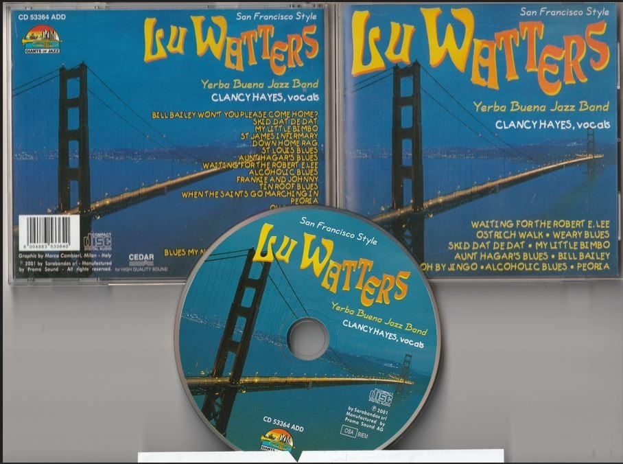 Lu Watters Yerba Buena Jazz Band - San Francisco Style, Ophalen of Verzenden, Zo goed als nieuw, Jazz