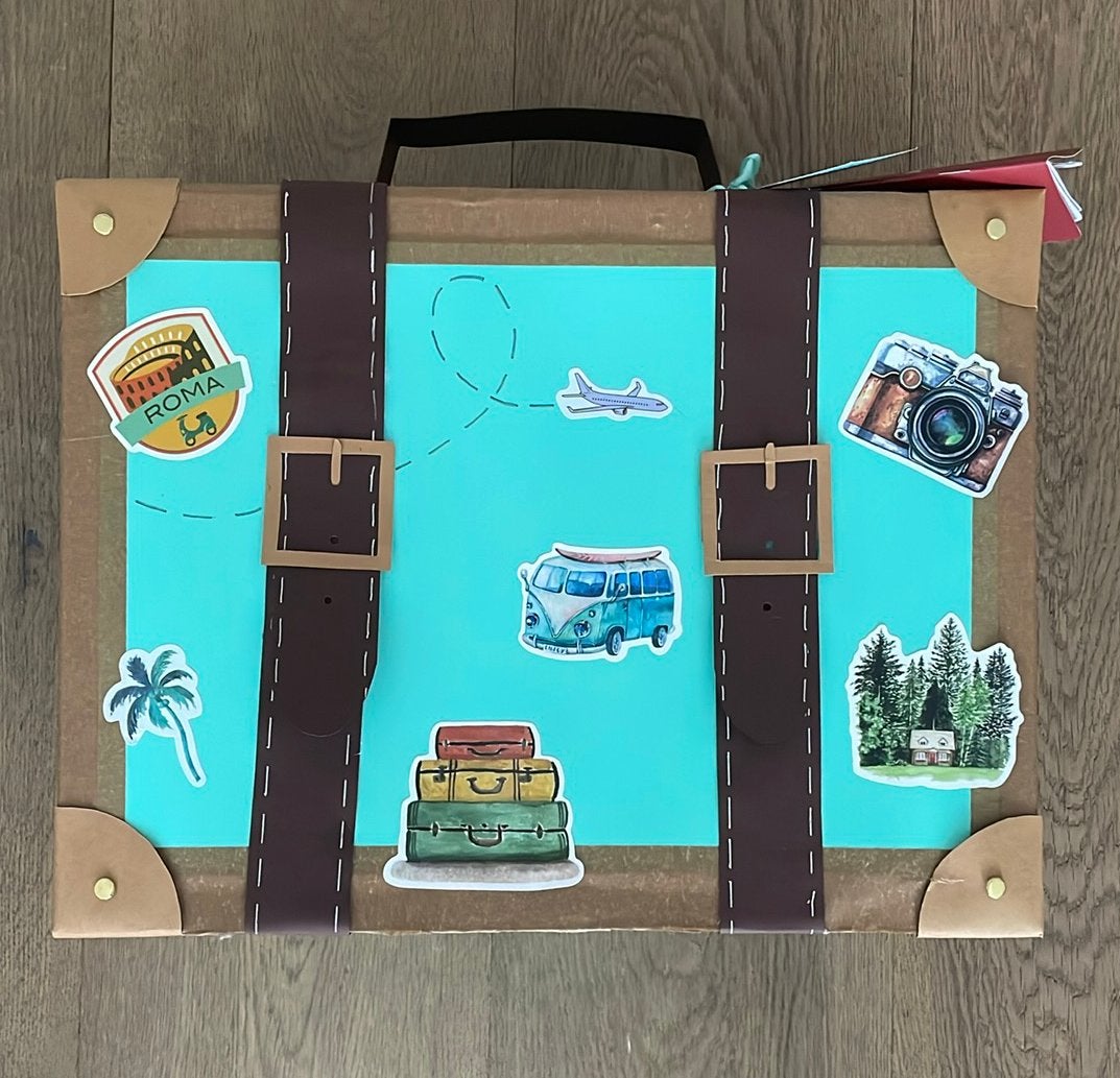 Surprise koffer Sinterklaas sint vakantie op reis stewardes, Ophalen of Verzenden, Nieuw