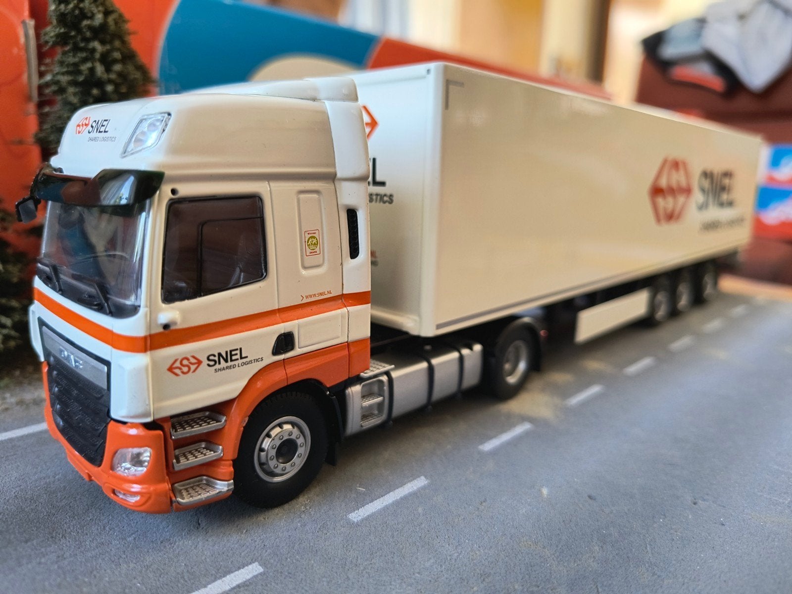Tekno Daf Snel, Hobby en Vrije tijd, Ophalen of Verzenden, Zo goed als nieuw, Bus of Vrachtwagen, Tekno