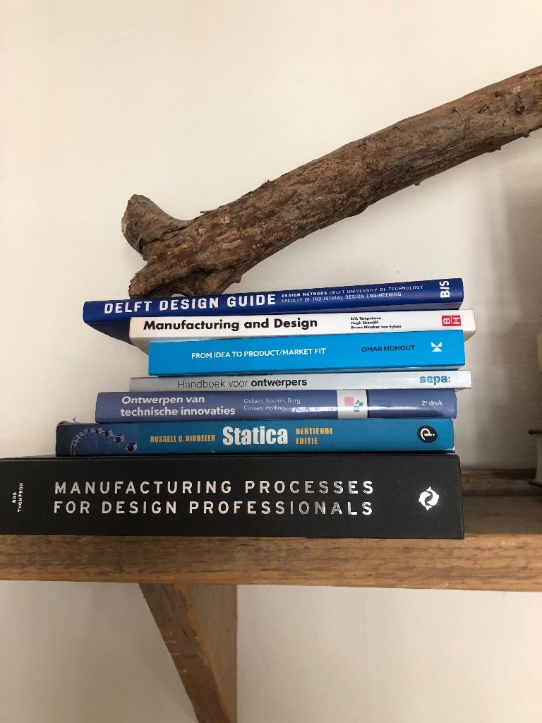 Product design/engineering boeken [delft design guide &more], Ophalen of Verzenden, Beta, Zo goed als nieuw, HBO