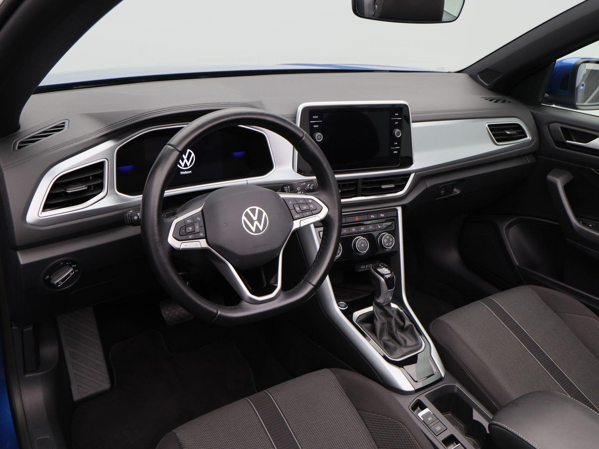 Volkswagen T-Roc Cabrio 1.5 TSi 150 Pk Style | Adaptive Crui, Auto's, Volkswagen, Stof, 4 cilinders, Origineel Nederlands, 1439 kg