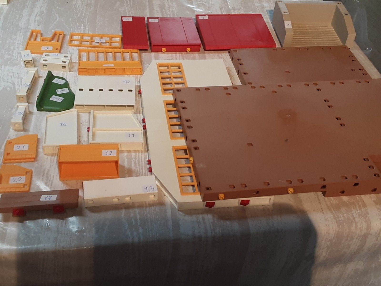 onderdelen 4190 manege, Kinderen en Baby's, Speelgoed | Playmobil, Gebouw, Losse onderdelen, Ophalen of Verzenden, Zo goed als nieuw