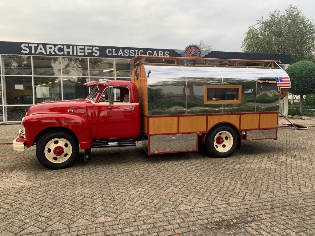 Chevrolet OVERIGE Roadmaster SX 6708 1949 Gypsy Airstream, Auto's, Oldtimers, Automaat, Chevrolet, Geïmporteerd, Rood
