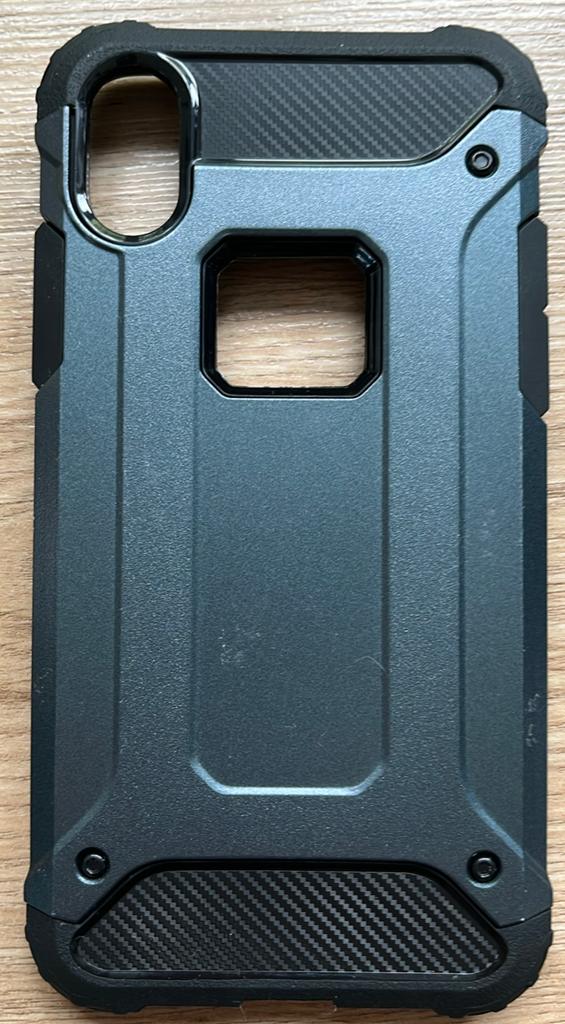 Hoesje voor IPhone X/XS, Telecommunicatie, Mobiele telefoons | Hoesjes en Frontjes | Apple iPhone, Zwart, Kaarthouder, Ophalen of Verzenden